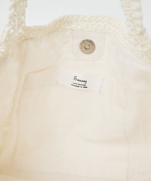 collex / コレックス かごバック | 【Swaraj /スワラージ】手編みペーパーラフィアトートバッグ【予約】 | 詳細20