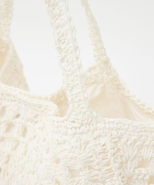 collex / コレックス かごバック | 【Swaraj /スワラージ】手編みペーパーラフィアトートバッグ【予約】 | 詳細17