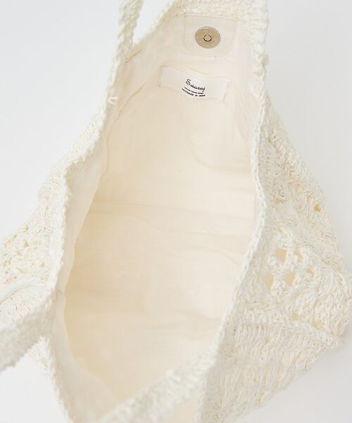 collex / コレックス かごバック | 【Swaraj /スワラージ】手編みペーパーラフィアトートバッグ【予約】 | 詳細18