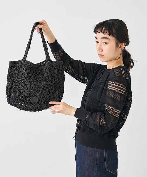 collex / コレックス かごバック | 【Swaraj /スワラージ】手編みペーパーラフィアトートバッグ【予約】 | 詳細22