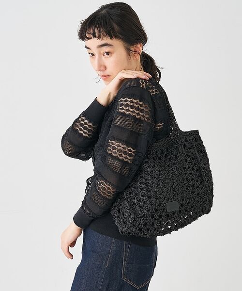 collex / コレックス かごバック | 【Swaraj /スワラージ】手編みペーパーラフィアトートバッグ【予約】 | 詳細23