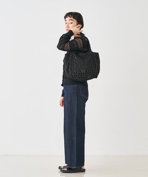 collex / コレックス かごバック | 【Swaraj /スワラージ】手編みペーパーラフィアトートバッグ【予約】 | 詳細26