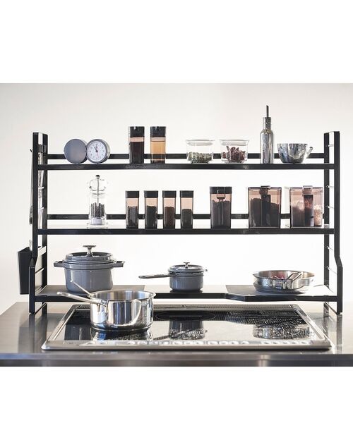 collex / コレックス インテリア・生活雑貨・ホビー・ステーショナリー | 【tower】 コンロ奥ラック3段 コンロ奥収納 調味料ラック | 詳細2