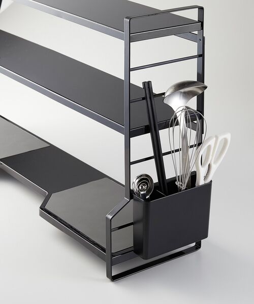 collex / コレックス インテリア・生活雑貨・ホビー・ステーショナリー | 【tower】 コンロ奥ラック3段 コンロ奥収納 調味料ラック | 詳細3