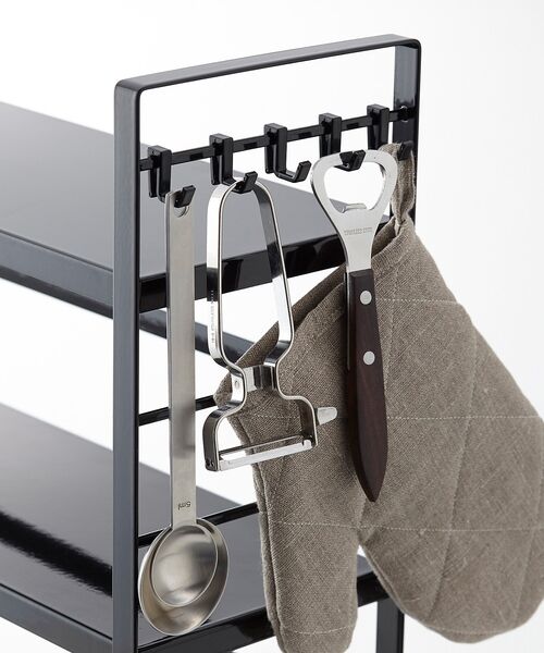 collex / コレックス インテリア・生活雑貨・ホビー・ステーショナリー | 【tower】 コンロ奥ラック3段 コンロ奥収納 調味料ラック | 詳細4