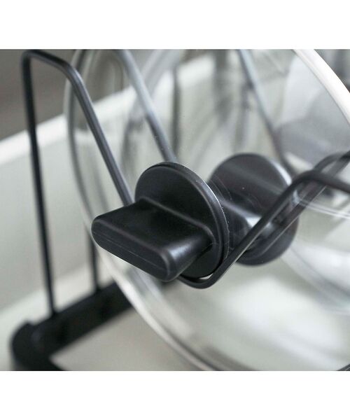 collex / コレックス インテリア・生活雑貨・ホビー・ステーショナリー | 【tower】シンク下 伸縮鍋蓋＆フライパンスタンド キッチン収納 | 詳細6