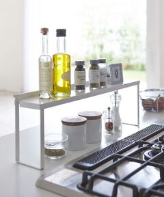 collex / コレックス インテリア・生活雑貨・ホビー・ステーショナリー | 【tower】コンロ奥隙間ラック キッチンラック 汚れ防止 スリム収納