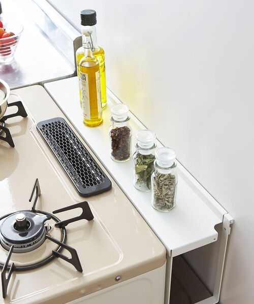 collex / コレックス インテリア・生活雑貨・ホビー・ステーショナリー | 【tower】コンロ奥隙間ラック キッチンラック 汚れ防止 スリム収納 | 詳細3