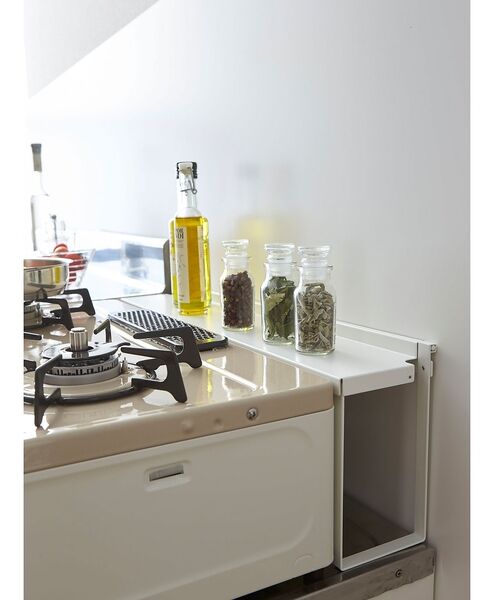 collex / コレックス インテリア・生活雑貨・ホビー・ステーショナリー | 【tower】コンロ奥隙間ラック キッチンラック 汚れ防止 スリム収納 | 詳細5