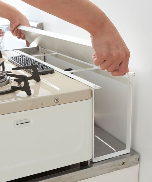 collex / コレックス インテリア・生活雑貨・ホビー・ステーショナリー | 【tower】コンロ奥隙間ラック キッチンラック 汚れ防止 スリム収納 | 詳細6