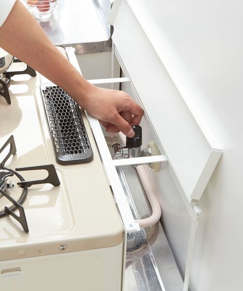 collex / コレックス インテリア・生活雑貨・ホビー・ステーショナリー | 【tower】コンロ奥隙間ラック キッチンラック 汚れ防止 スリム収納 | 詳細7