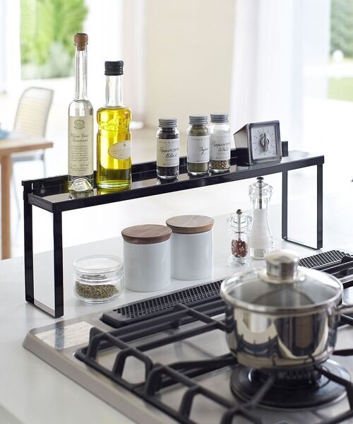 collex / コレックス インテリア・生活雑貨・ホビー・ステーショナリー | 【tower】コンロ奥隙間ラック キッチンラック 汚れ防止 スリム収納 | 詳細11