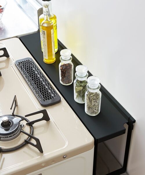 collex / コレックス インテリア・生活雑貨・ホビー・ステーショナリー | 【tower】コンロ奥隙間ラック キッチンラック 汚れ防止 スリム収納 | 詳細13