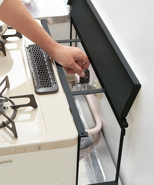 collex / コレックス インテリア・生活雑貨・ホビー・ステーショナリー | 【tower】コンロ奥隙間ラック キッチンラック 汚れ防止 スリム収納 | 詳細16