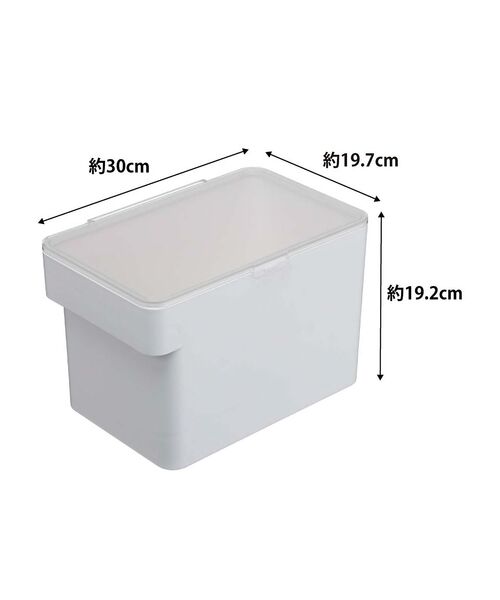 collex / コレックス インテリア・生活雑貨・ホビー・ステーショナリー | 【tower】密閉 シンク下米びつ 5kg 計量カップ付 スリム 米保存容器 | 詳細7