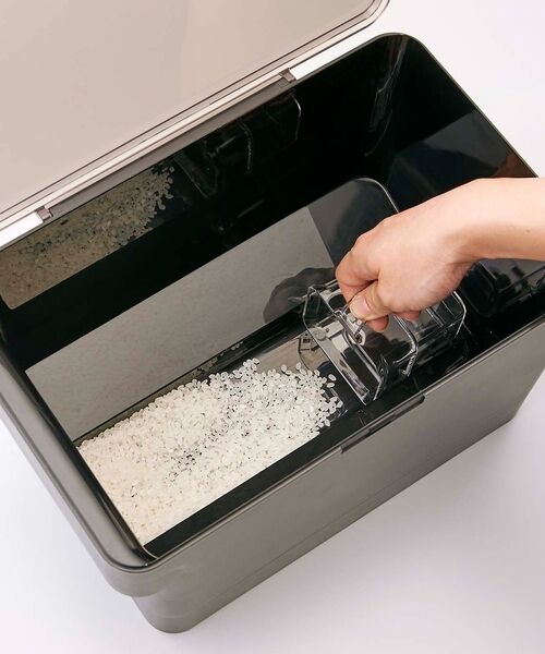 collex / コレックス インテリア・生活雑貨・ホビー・ステーショナリー | 【tower】密閉 シンク下米びつ 5kg 計量カップ付 スリム 米保存容器 | 詳細15