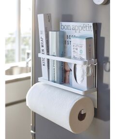 collex / コレックス インテリア・生活雑貨・ホビー・ステーショナリー | 【tower】マグネット キッチンペーパー＆ラップホルダー 冷蔵庫収納 小物整理