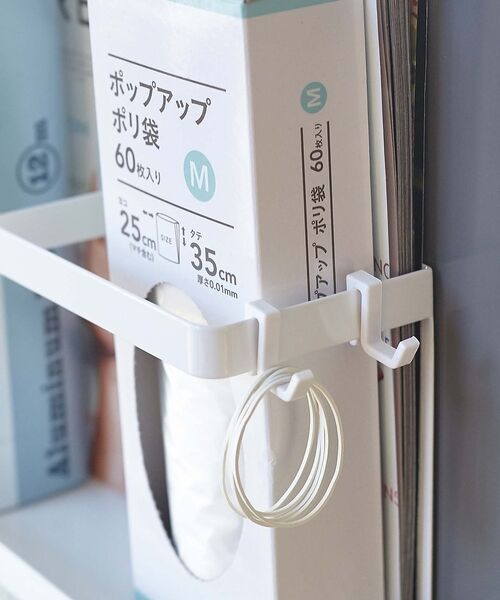 collex / コレックス インテリア・生活雑貨・ホビー・ステーショナリー | 【tower】マグネット キッチンペーパー＆ラップホルダー 冷蔵庫収納 小物整理 | 詳細6