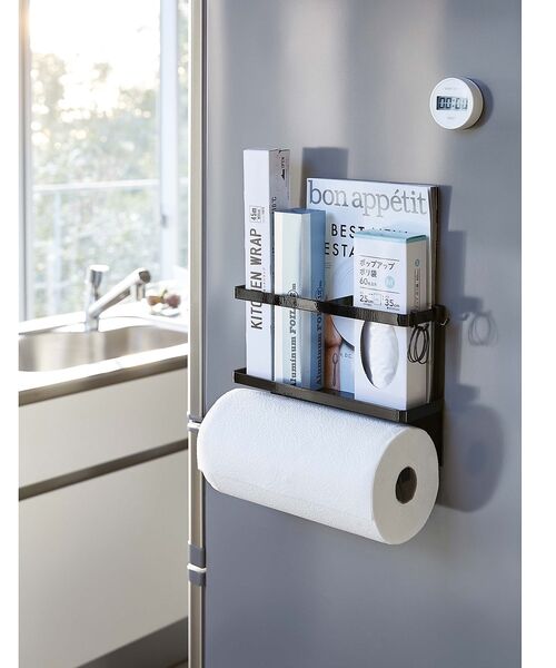 collex / コレックス インテリア・生活雑貨・ホビー・ステーショナリー | 【tower】マグネット キッチンペーパー＆ラップホルダー 冷蔵庫収納 小物整理 | 詳細11