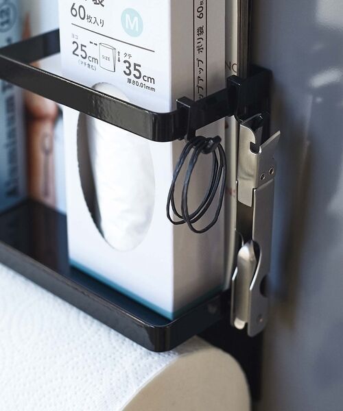 collex / コレックス インテリア・生活雑貨・ホビー・ステーショナリー | 【tower】マグネット キッチンペーパー＆ラップホルダー 冷蔵庫収納 小物整理 | 詳細14