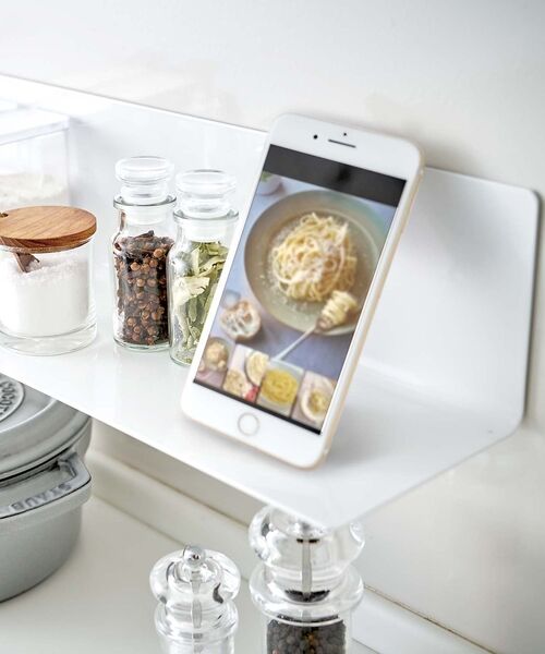 collex / コレックス インテリア・生活雑貨・ホビー・ステーショナリー | 【tower】マグネット キッチン棚 ワイド 浮かせる収納 調味料ラック 小物整 | 詳細7