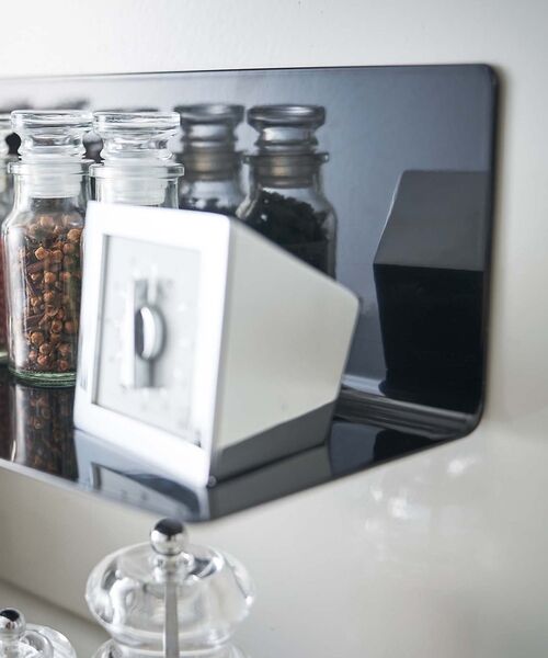 collex / コレックス インテリア・生活雑貨・ホビー・ステーショナリー | 【tower】マグネット キッチン棚 ワイド 浮かせる収納 調味料ラック 小物整 | 詳細11