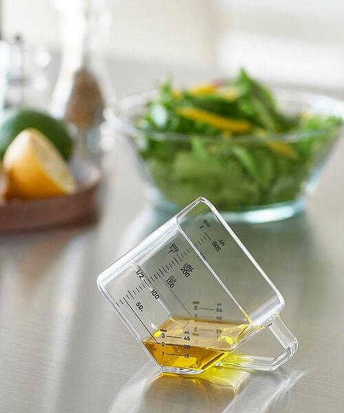 collex / コレックス インテリア・生活雑貨・ホビー・ステーショナリー | 【tower】大さじも量れる計量カップ 2WAY 計量 電子レンジ対応 食洗機対（ホワイト）