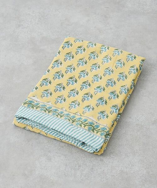 collex / コレックス インテリア・インテリア雑貨 | マルチクロス ボニータ花柄 ブロックプリント 145×225 | 詳細2