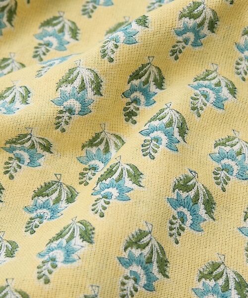 collex / コレックス インテリア・インテリア雑貨 | マルチクロス ボニータ花柄 ブロックプリント 145×225 | 詳細5