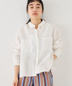 collex / コレックス シャツ・ブラウス | Wカラー リネンシャツ【予約】