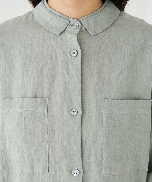 collex / コレックス シャツ・ブラウス | Wカラー リネンシャツ【予約】 | 詳細22