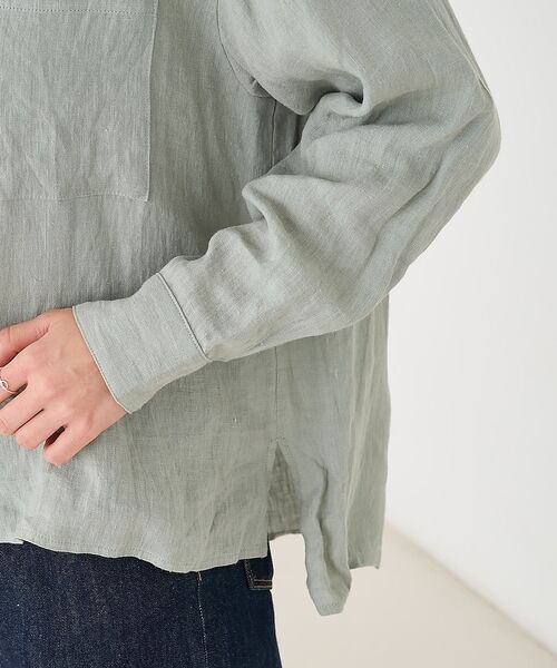 collex / コレックス シャツ・ブラウス | Wカラー リネンシャツ【予約】 | 詳細24