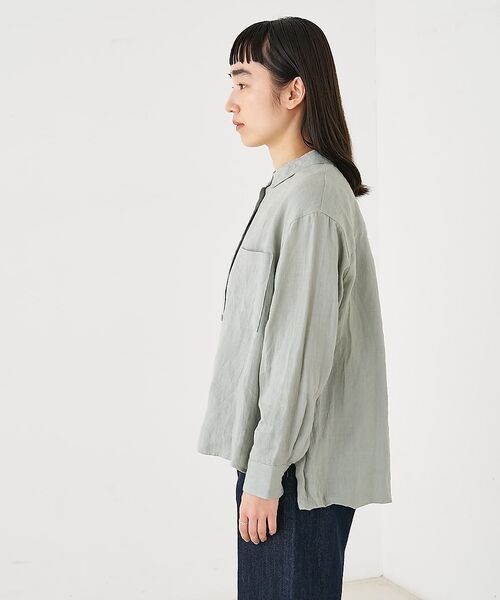 collex / コレックス シャツ・ブラウス | Wカラー リネンシャツ【予約】 | 詳細20