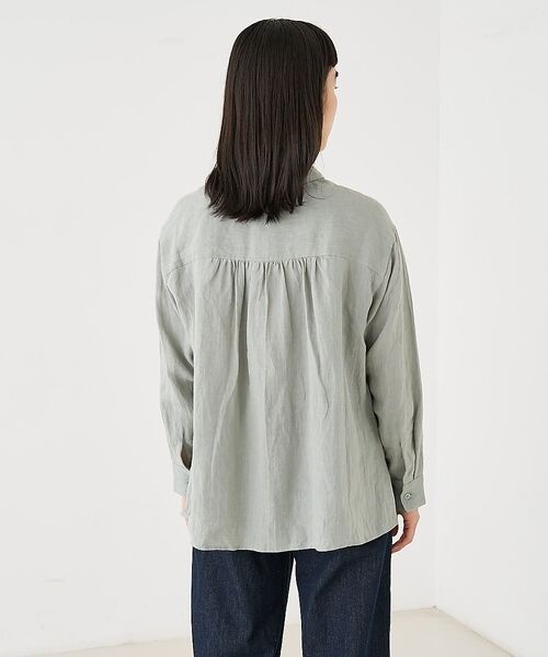 collex / コレックス シャツ・ブラウス | Wカラー リネンシャツ【予約】 | 詳細21