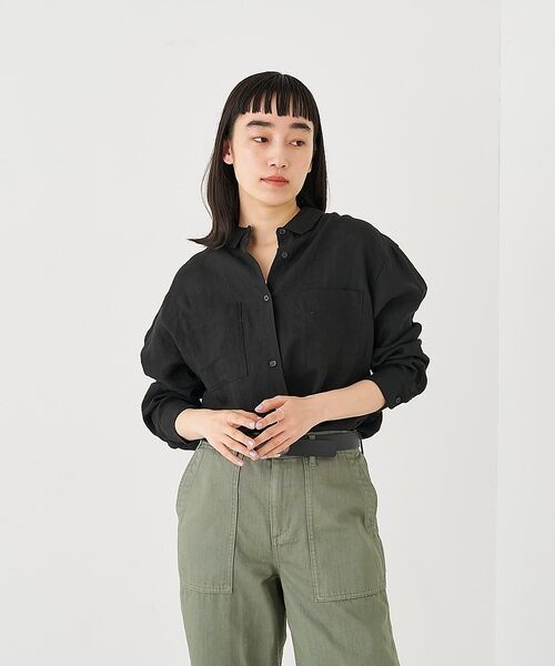 collex / コレックス シャツ・ブラウス | Wカラー リネンシャツ【予約】 | 詳細26