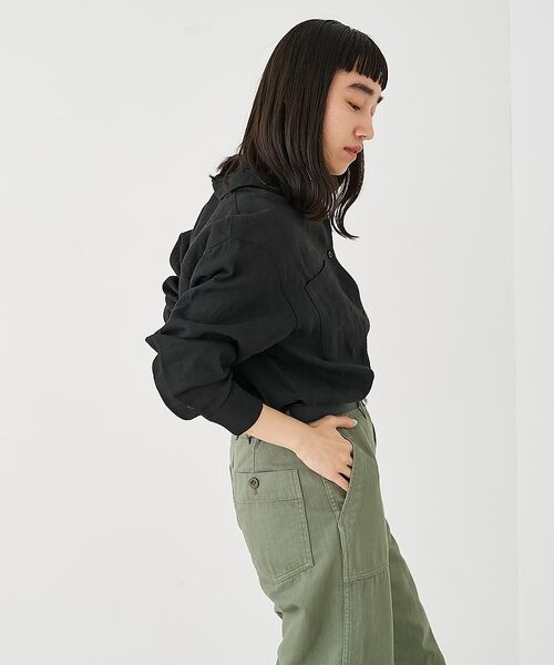 collex / コレックス シャツ・ブラウス | Wカラー リネンシャツ【予約】 | 詳細30