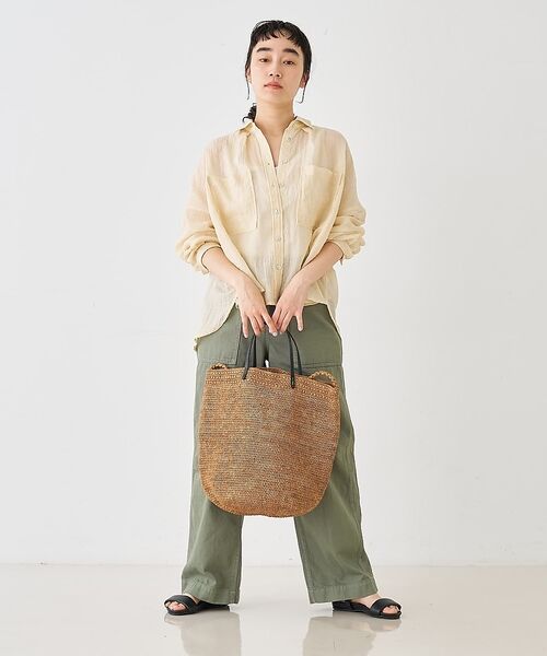 collex / コレックス シャツ・ブラウス | シアーガーゼシャツ【予約】 | 詳細1