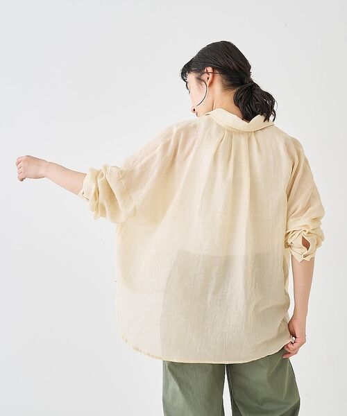 collex / コレックス シャツ・ブラウス | シアーガーゼシャツ【予約】 | 詳細10