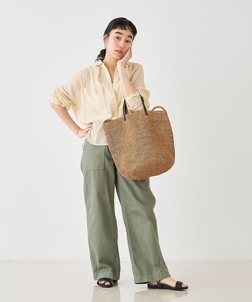 collex / コレックス シャツ・ブラウス | シアーガーゼシャツ【予約】 | 詳細2