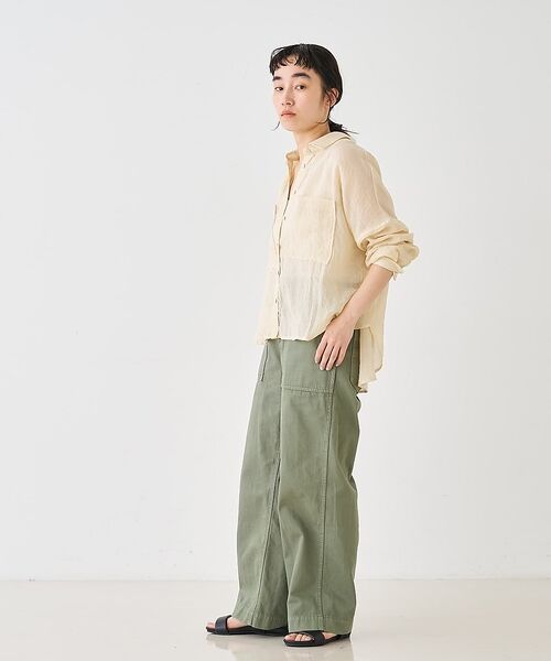 collex / コレックス シャツ・ブラウス | シアーガーゼシャツ【予約】 | 詳細6