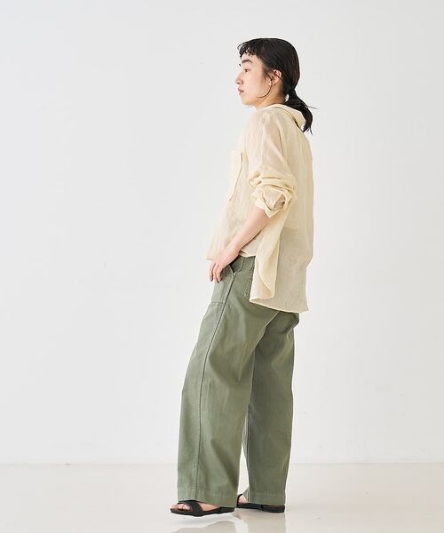 collex / コレックス シャツ・ブラウス | シアーガーゼシャツ【予約】 | 詳細7