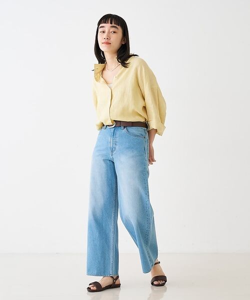 collex / コレックス シャツ・ブラウス | ワイドスリーブリネンオーバーシャツ【予約】 | 詳細5