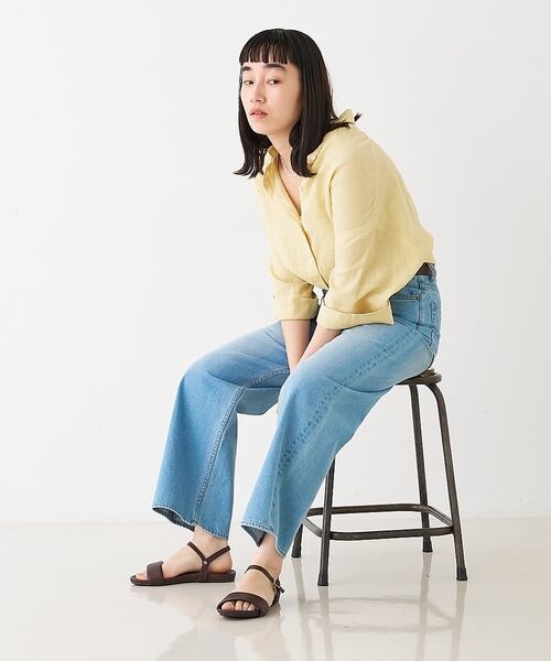 collex / コレックス シャツ・ブラウス | ワイドスリーブリネンオーバーシャツ【予約】 | 詳細6