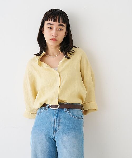 collex / コレックス シャツ・ブラウス | ワイドスリーブリネンオーバーシャツ【予約】 | 詳細8