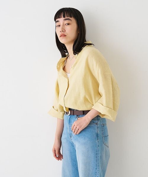 collex / コレックス シャツ・ブラウス | ワイドスリーブリネンオーバーシャツ【予約】 | 詳細9