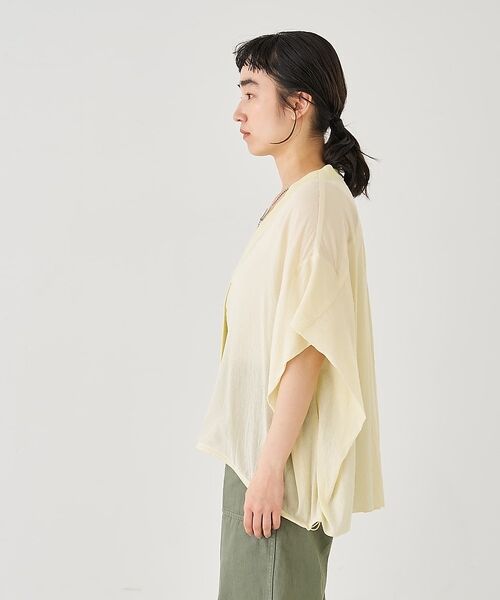 collex / コレックス シャツ・ブラウス | 異素材コンビカーデブラウス【予約】 | 詳細13