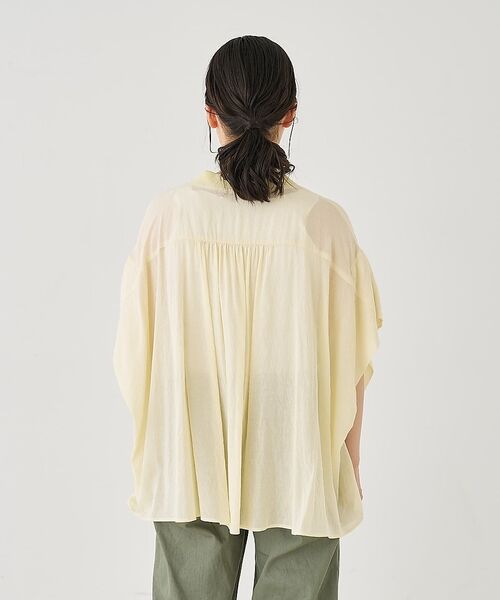 collex / コレックス シャツ・ブラウス | 異素材コンビカーデブラウス【予約】 | 詳細14