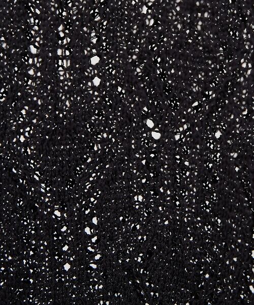 collex / コレックス ニット・セーター | レーシー柄ニットポロ／透かし編み・サマーニット【予約】 | 詳細27