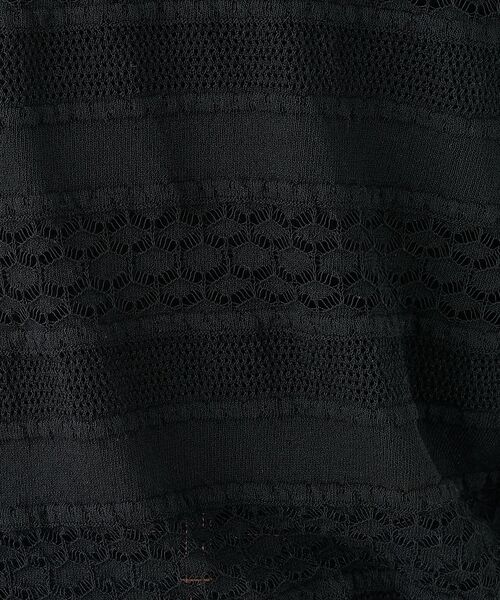 collex / コレックス カーディガン・ボレロ | レーシー柄クルーネックニットカーディガン【予約】 | 詳細23