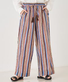 collex / コレックス その他パンツ | ブロックプリント ユラギ ストライフパンツ【予約】